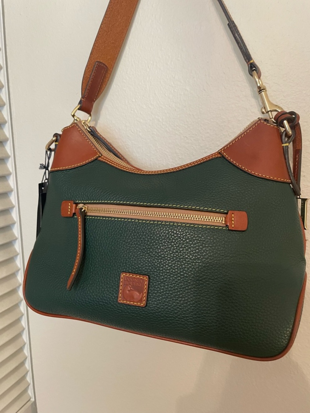 Dooney & Bourke Pebbled Leather Hobo